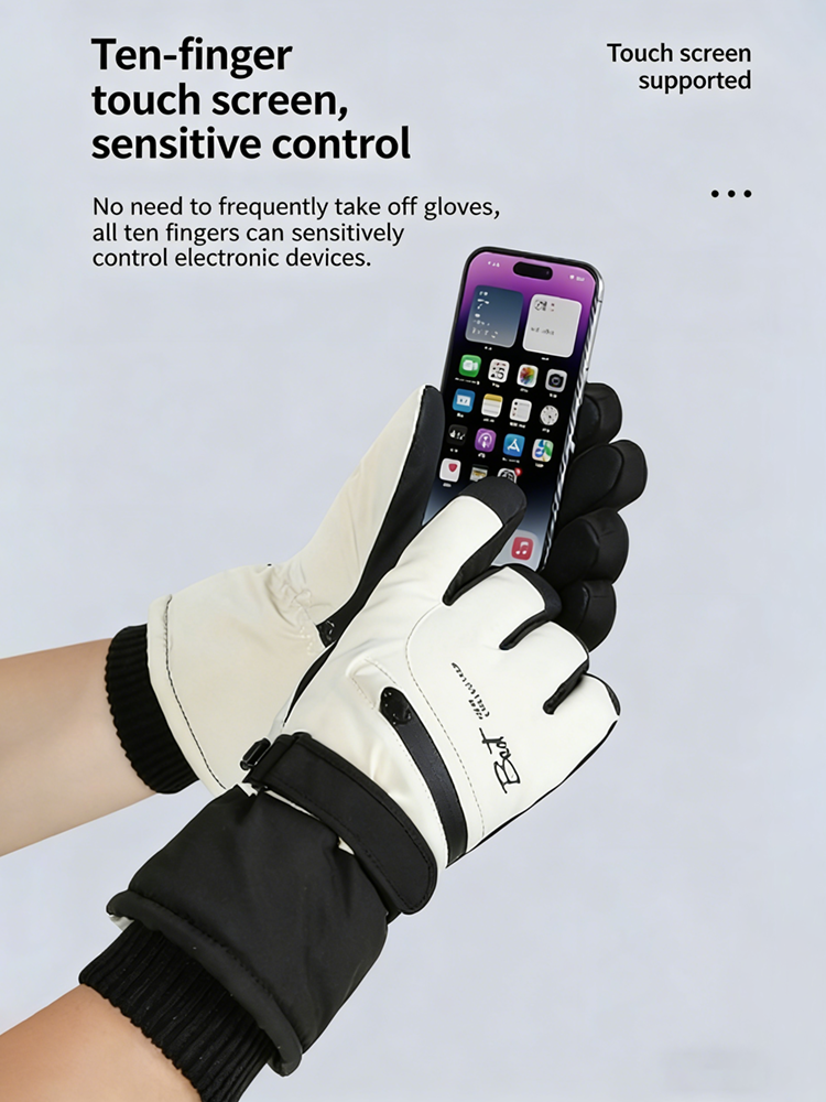 Knit Glove Touch Screen - Women's ThermalLock Winter Warmer Waterproof Gloves