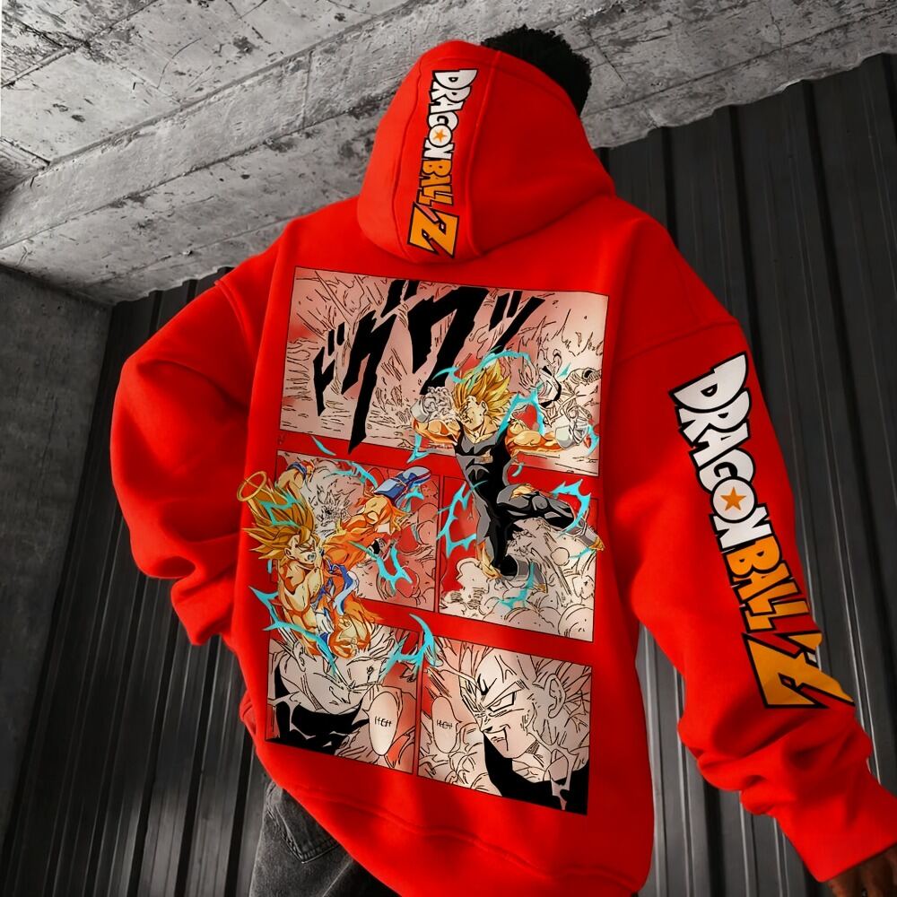 Winter Clothing Japan - Dragon Ball Comics Co Branded Printed