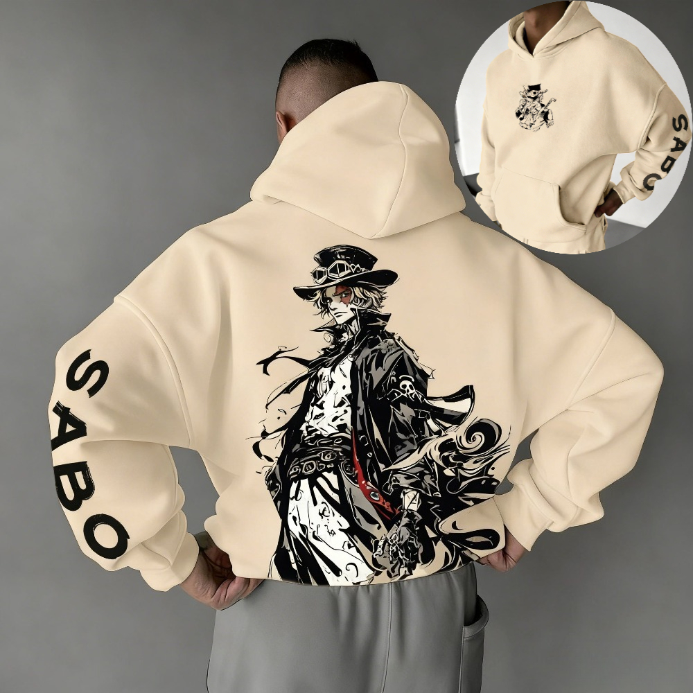 Winter Clothing Japan - One Piece Men's Hoodie Sweatshirt Sabo