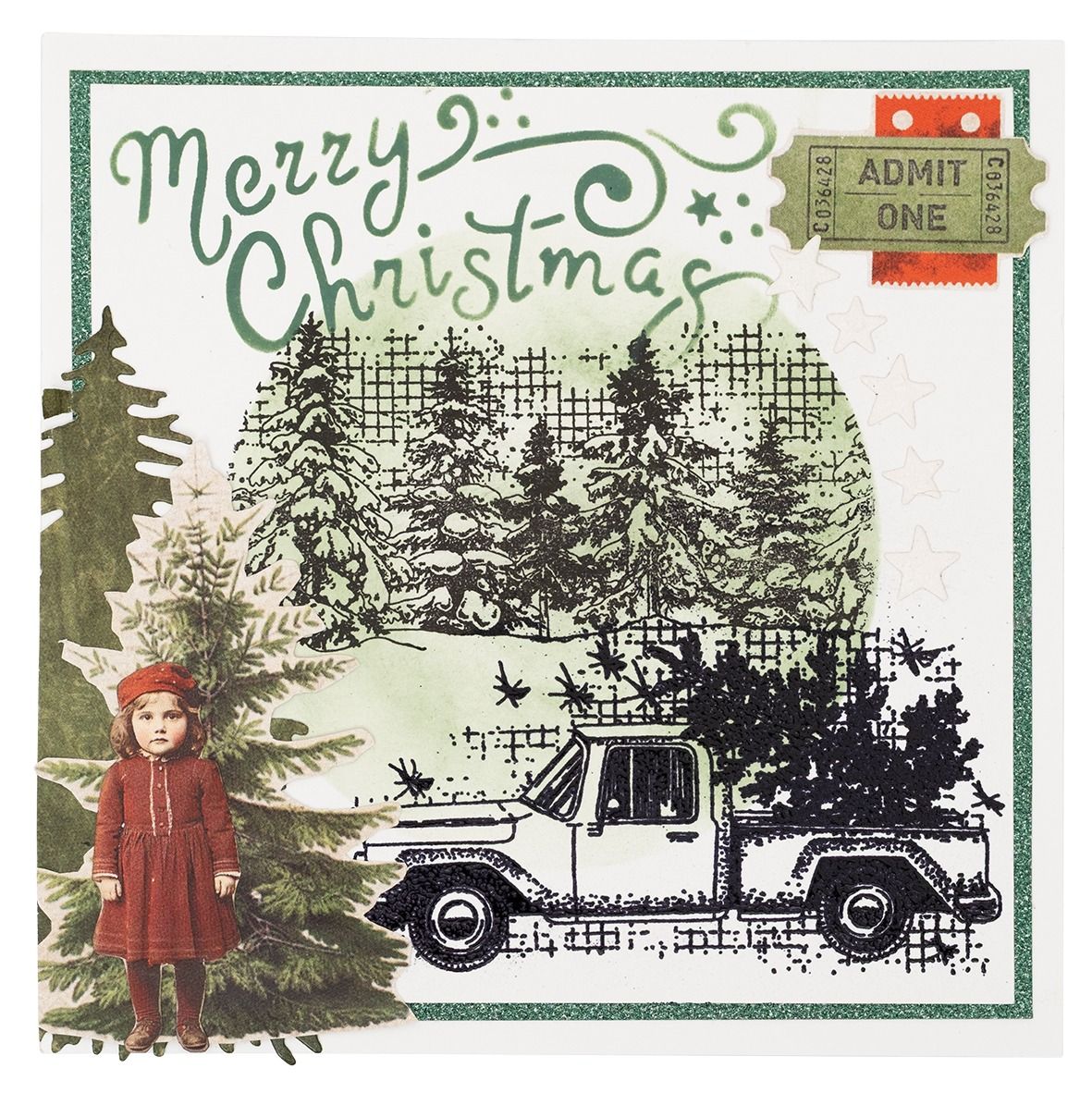 Star label Winter Santa Toy Ch - Winter Clothing Label avaliação e preço
