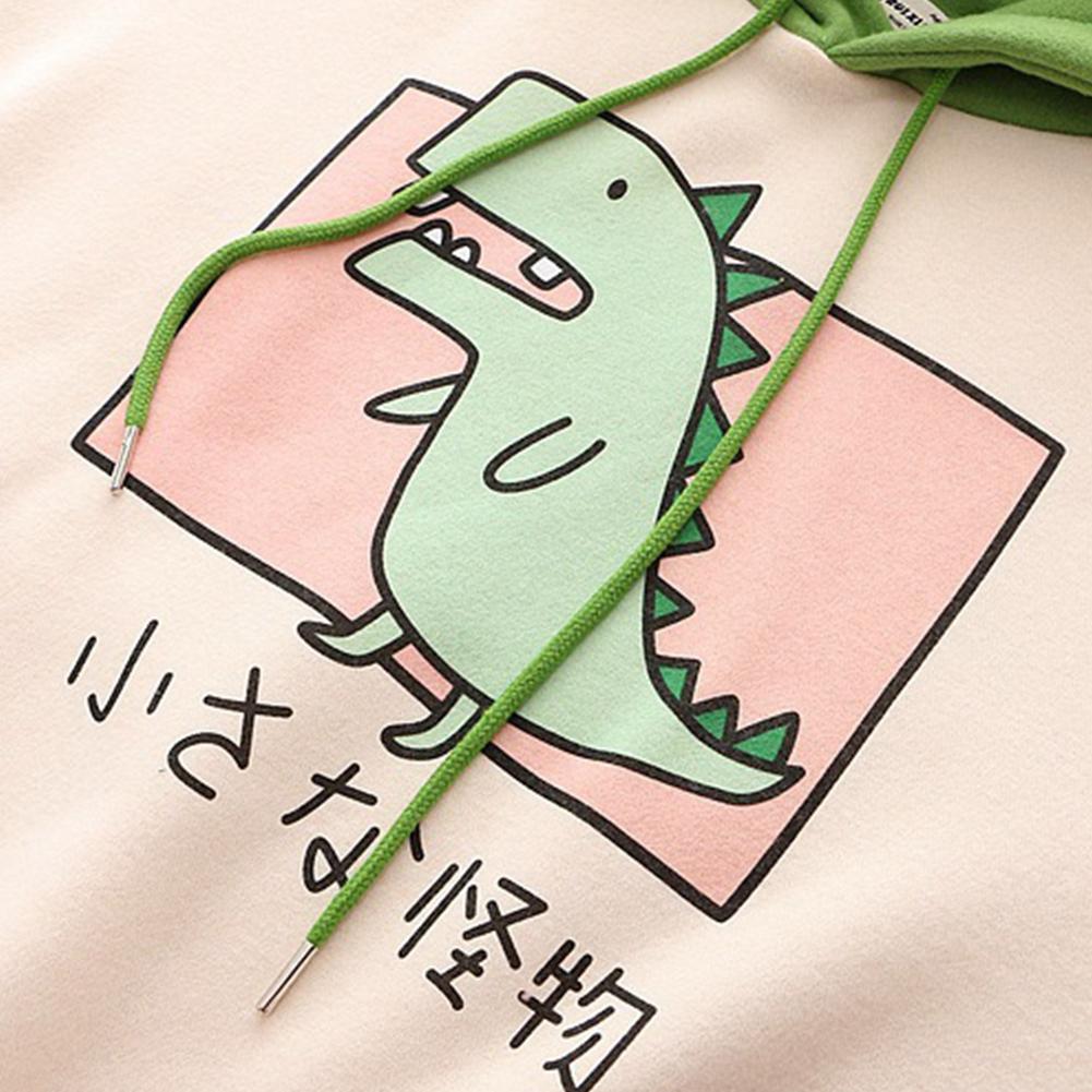 Dinosaur Oversized Cartoon Hoo - Winter Clothing Types avaliação e preço