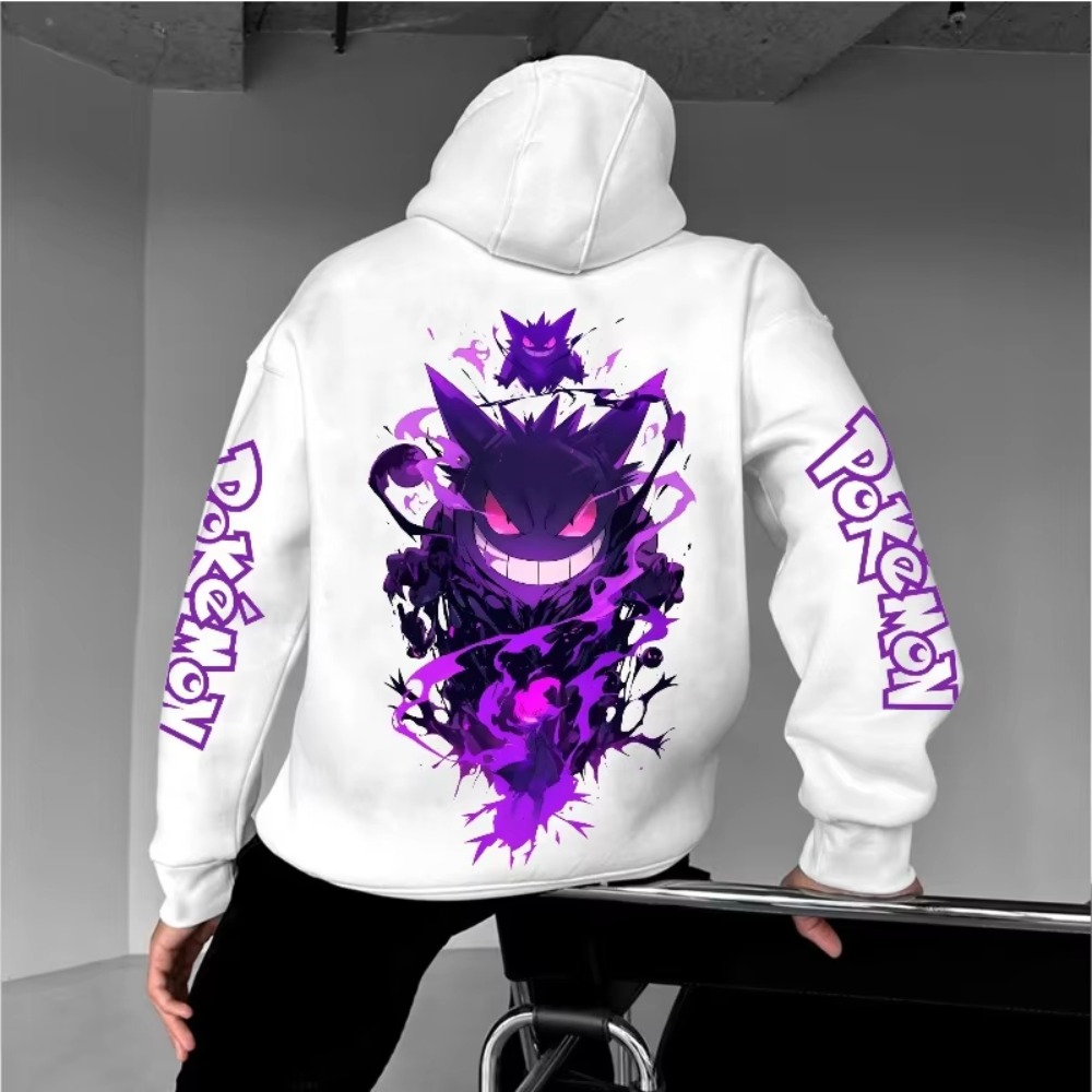 Men's New Pokémon Anime Gengar - Winter Clothing Japan avaliação e preço