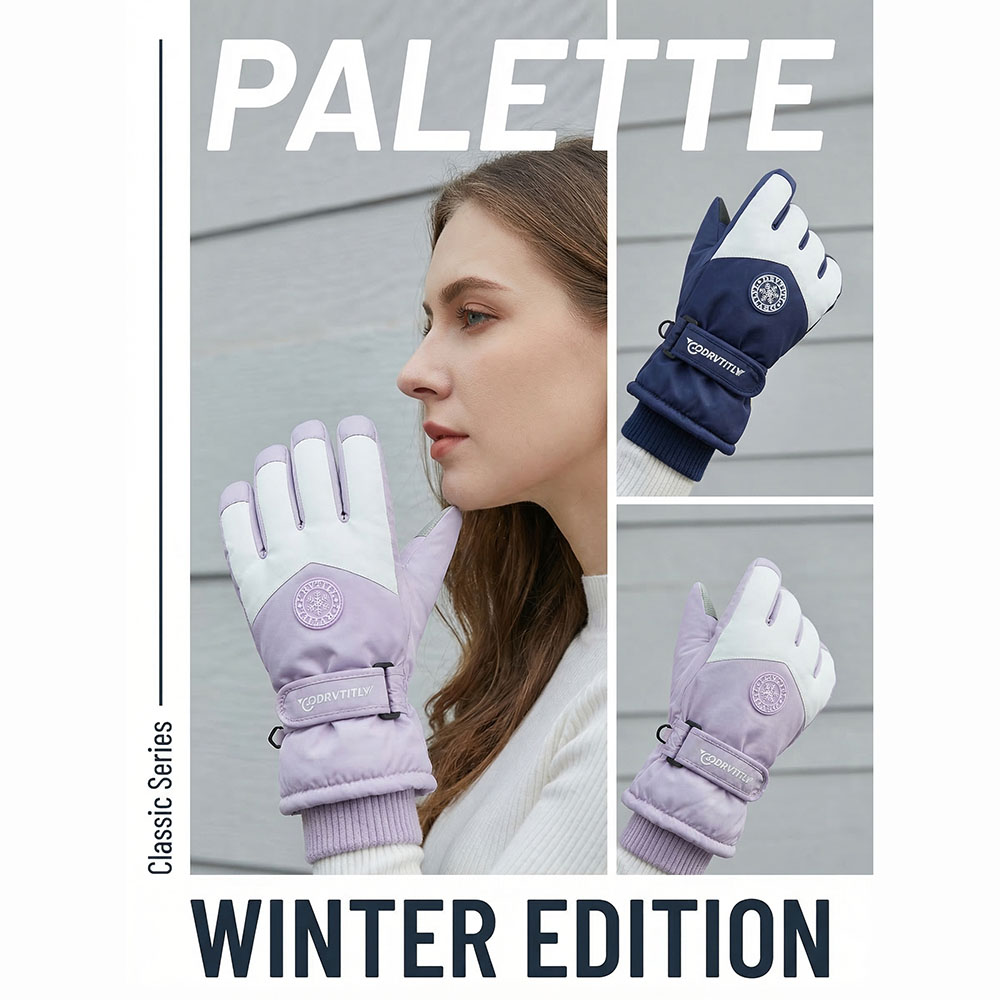 Winter Motorbike Racing Gloves - Knit Glove Touch Screen avaliação e preço