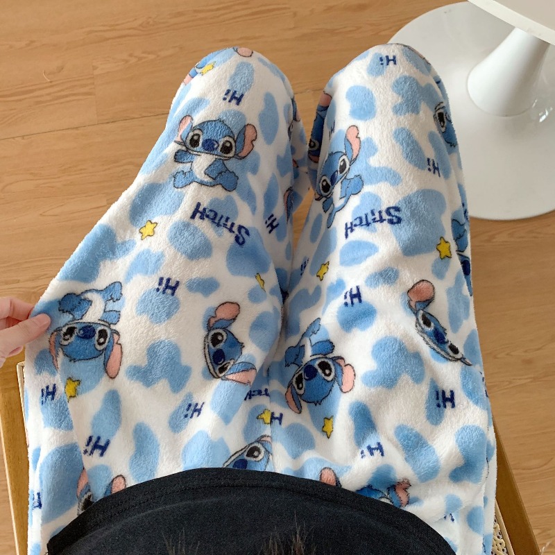 Lilo&Stitch Flannel Pajamas wi - Winter Clothing Japan avaliação e preço
