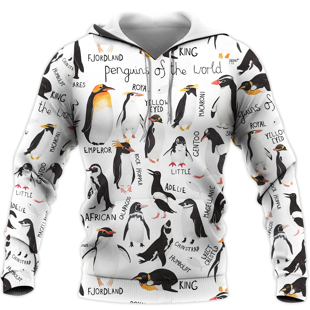 Cute Animal Penguins Type 3d P - Winter Clothing Types avaliação e preço