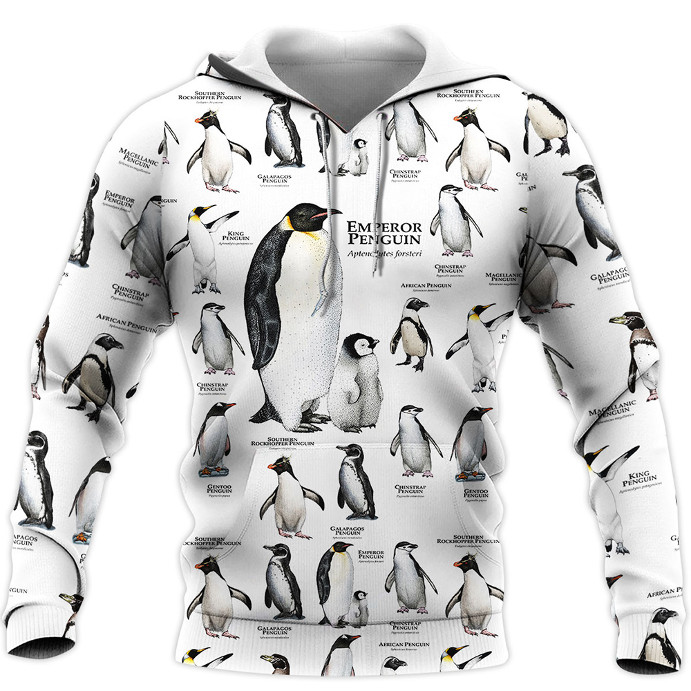 Cute Animal Penguins Type 3d P - Winter Clothing Types avaliação e preço