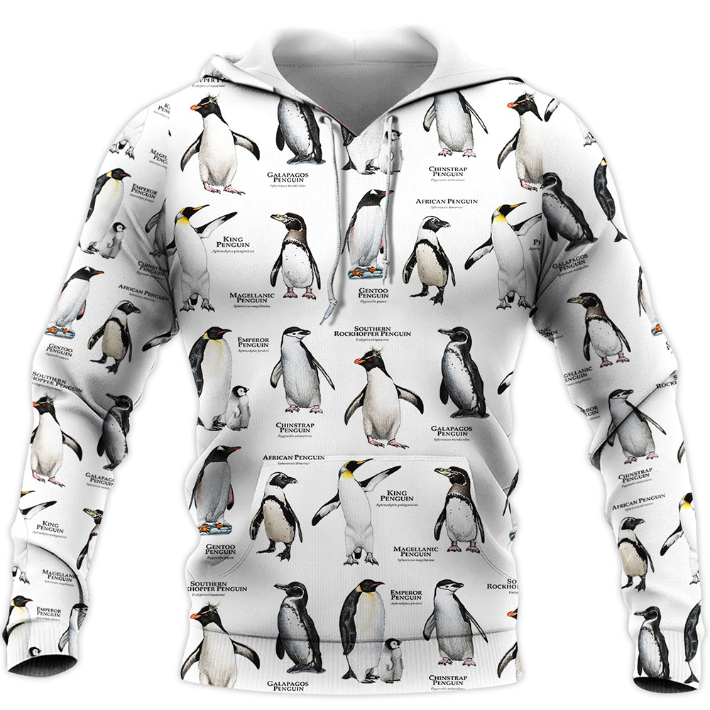 Cute Animal Penguins Type 3d P - Winter Clothing Types avaliação e preço