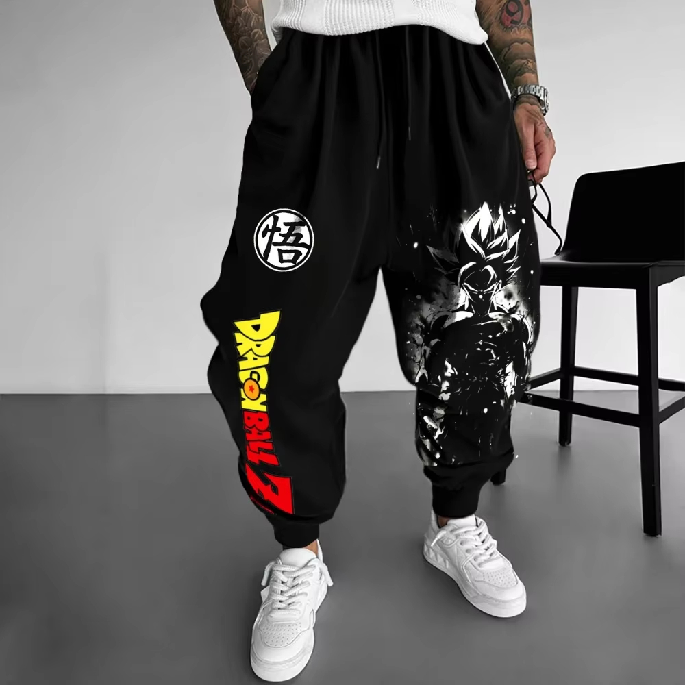 Dragon Ball Men's Pants Sports - Winter Clothing Japan avaliação e preço