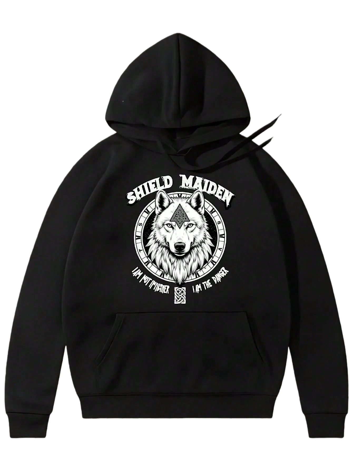 Men's Hoodie - Viking Wolfrude - Winter Clothing Label avaliação e preço