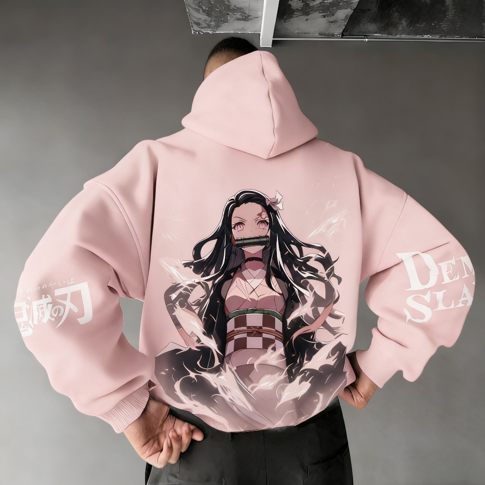 Demon Slayer Men's Hoodie Swea - Winter Clothing Japan avaliação e preço