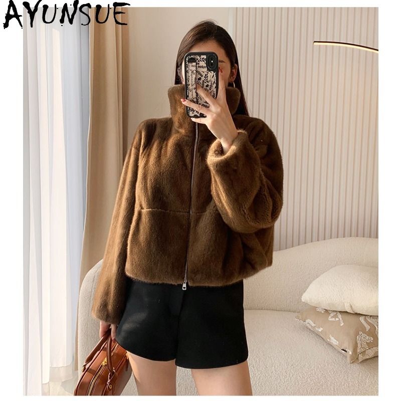 AYUNSUE Purple Label Velvet Wh - Winter Clothing Label avaliação e preço