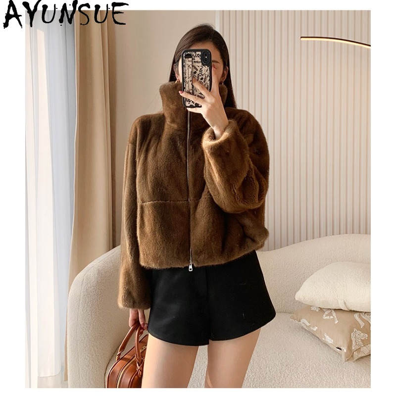 AYUNSUE Purple Label Velvet Wh - Winter Clothing Label avaliação e preço