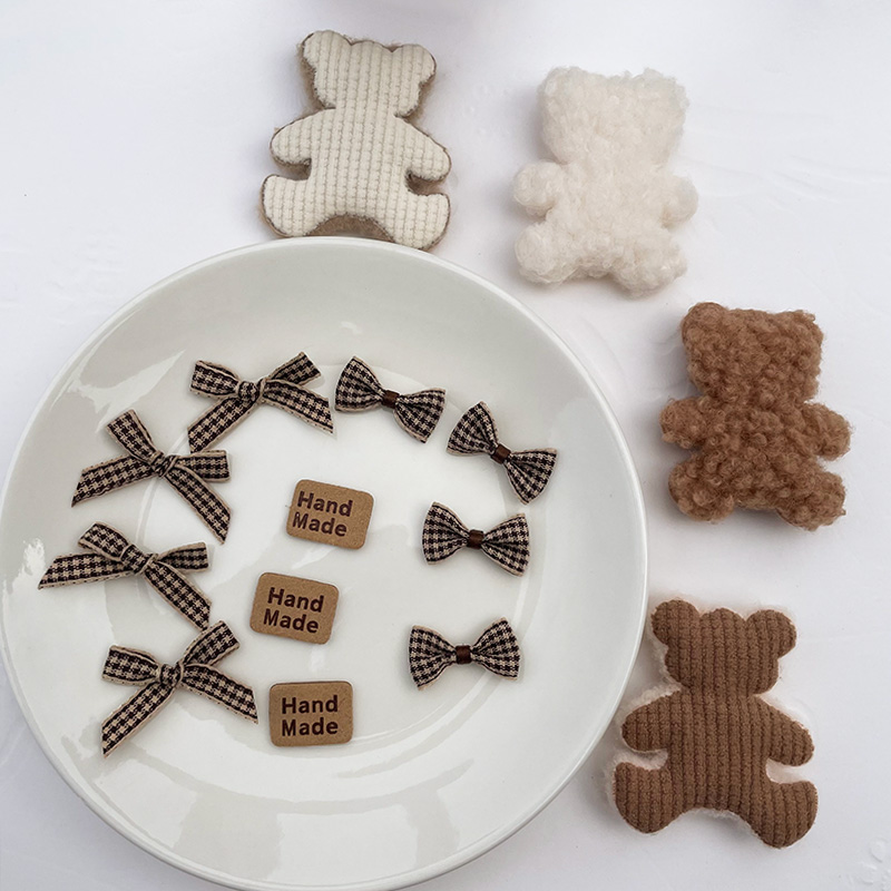 Autumn Winter Plu Bear Fabric  - Winter Clothing Label avaliação e preço