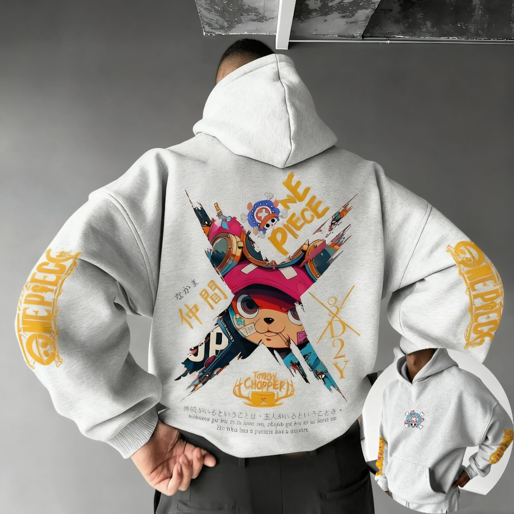 One Piece Men's Hoodie Sweatsh - Winter Clothing Japan avaliação e preço