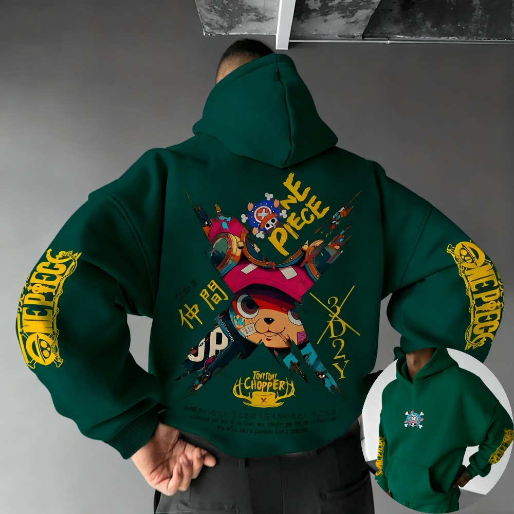 One Piece Men's Hoodie Sweatsh - Winter Clothing Japan avaliação e preço
