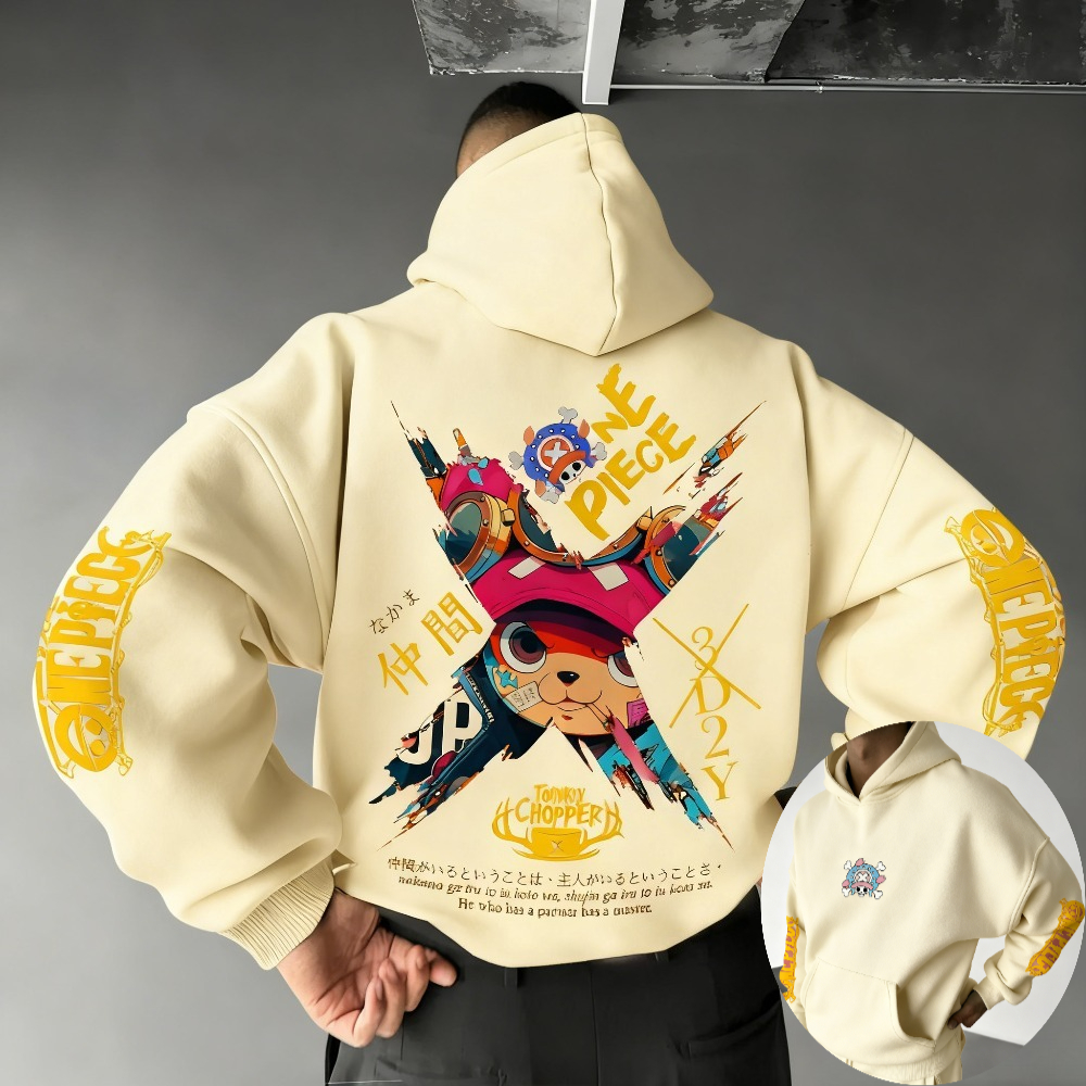 One Piece Men's Hoodie Sweatsh - Winter Clothing Japan avaliação e preço