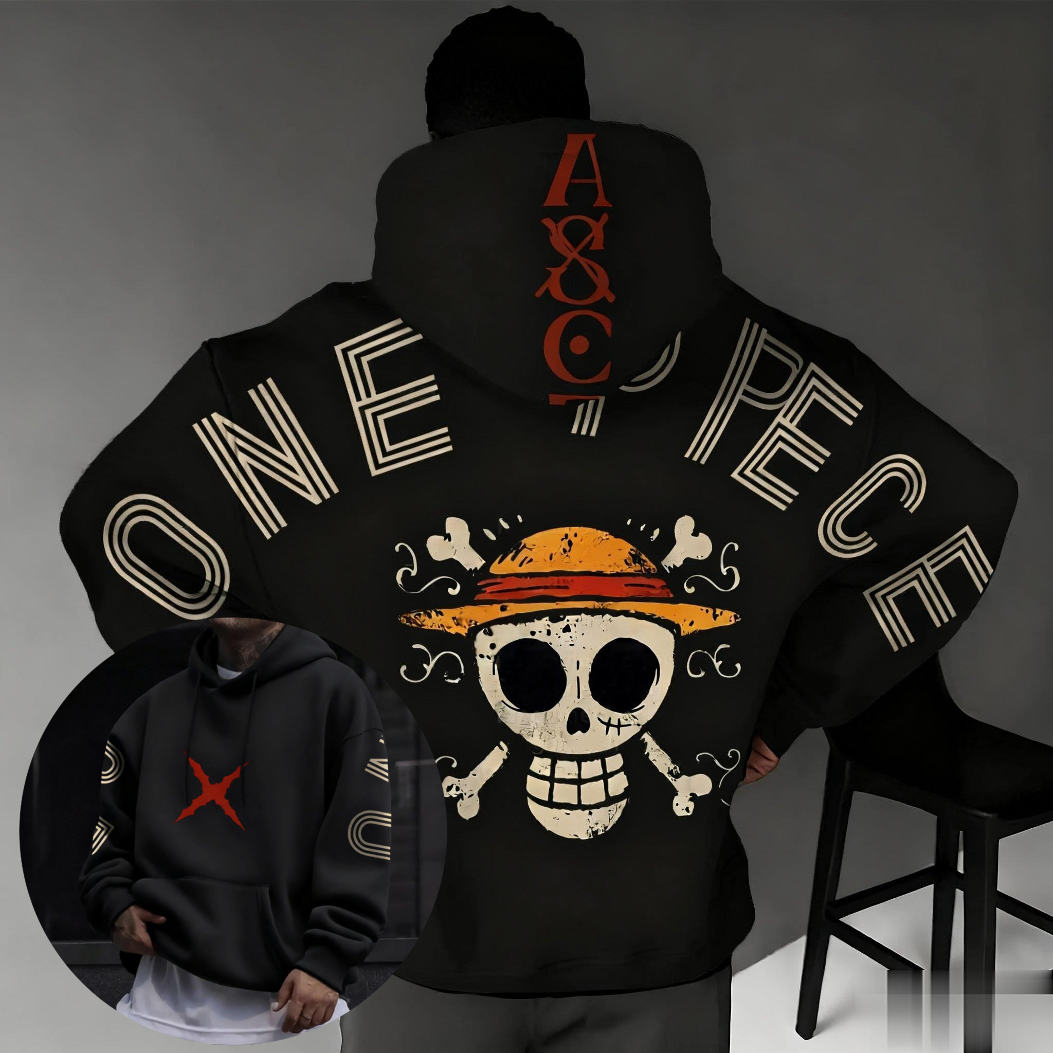 Y2k Oversized One Piece Hoodie - Winter Clothing Japan avaliação e preço