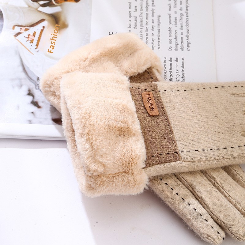 Winter Thermal Cashmere Gloves - Knit Glove Touch Screen avaliação e preço