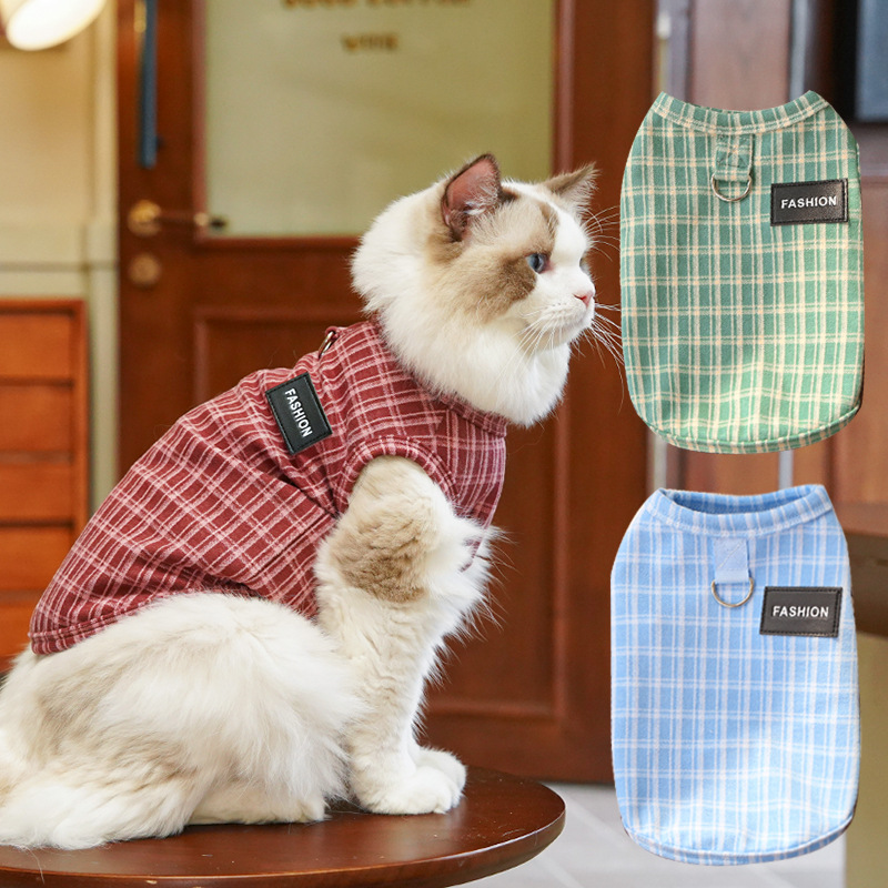 Cat and dog clothing autumn an - Winter Clothing Label avaliação e preço