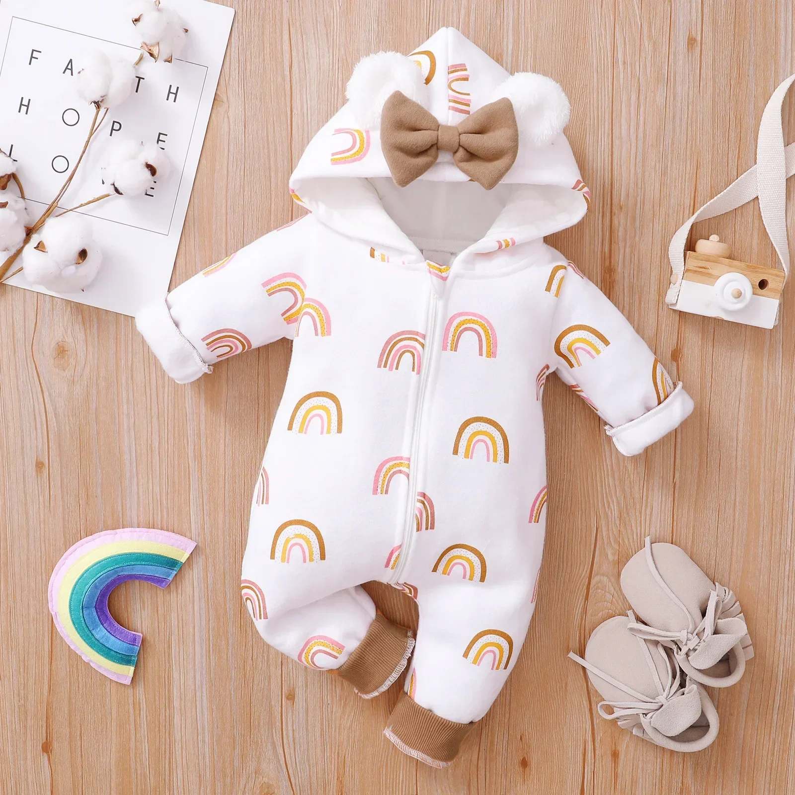 Girls Crawl Clothing Baby Hood - Winter Clothing Types avaliação e preço