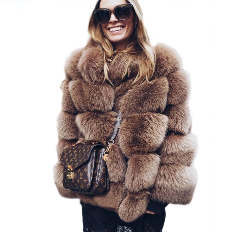 Fur women's clothing European  - Winter Clothing Manufacturers avaliação e preço