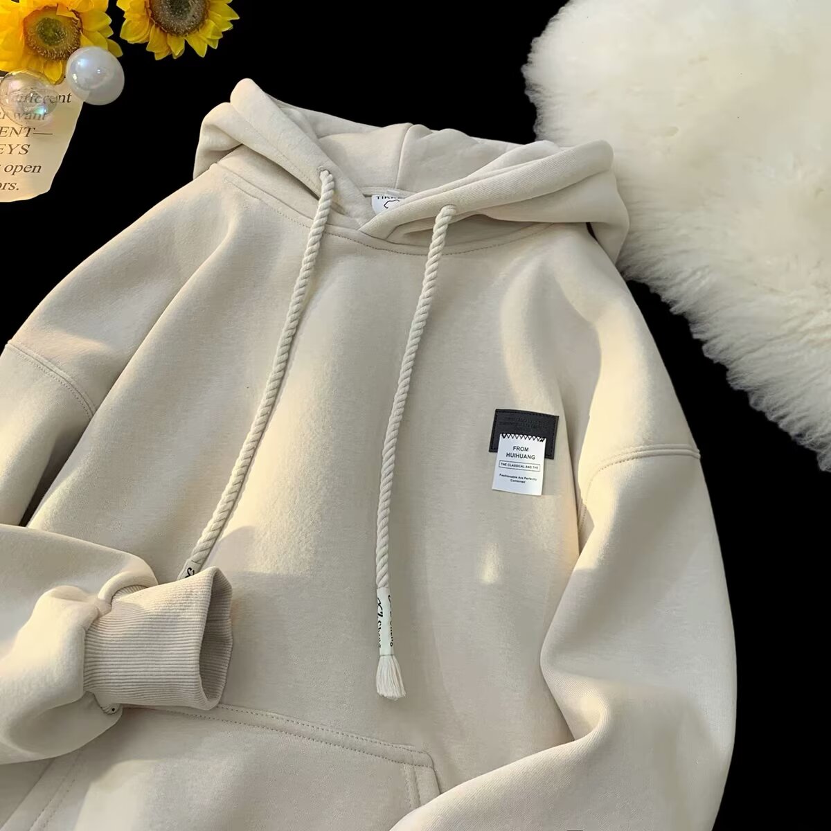 Men Hoodie Fashion Clothing Pe - Winter Clothing Label avaliação e preço
