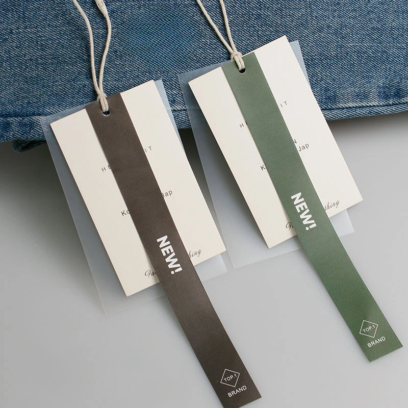 High-end Hangtags Customized C - Winter Clothing Label avaliação e preço