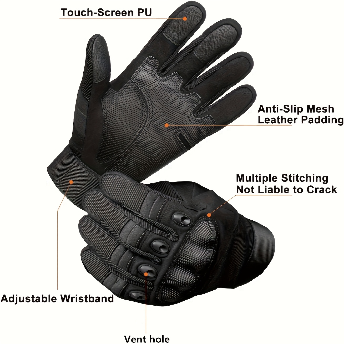 Outdoor Touchscreen Gloves for - Knit Glove Touch Screen avaliação e preço