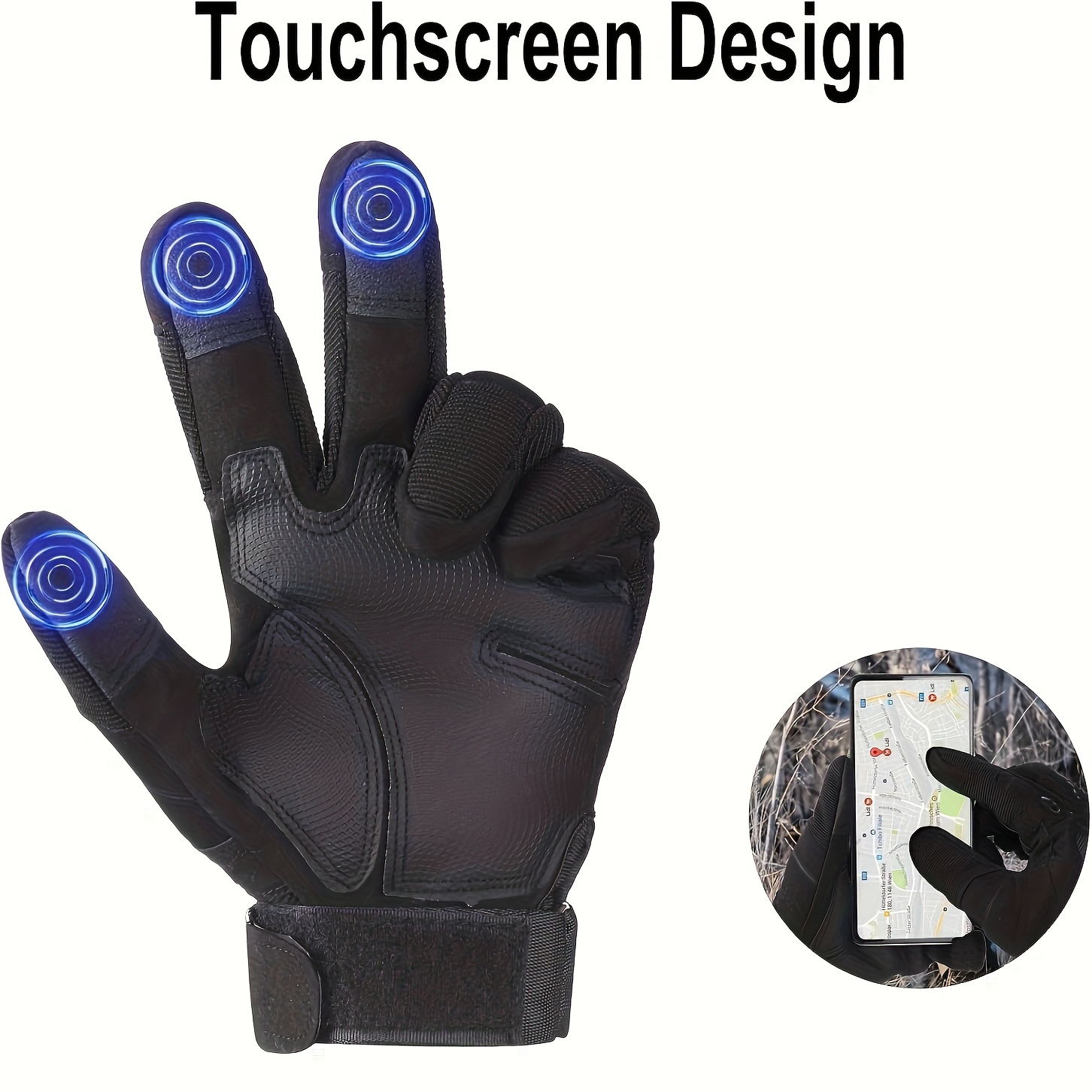 Outdoor Touchscreen Gloves for - Knit Glove Touch Screen avaliação e preço