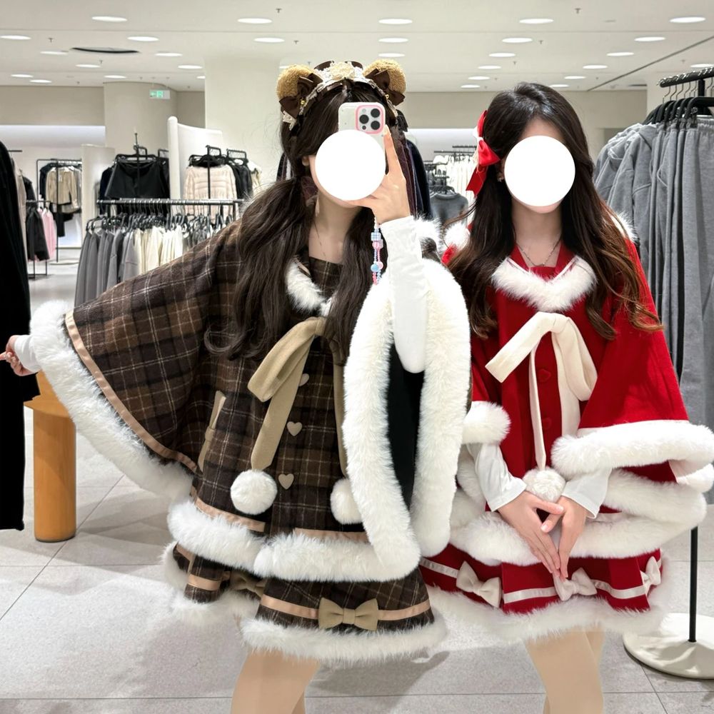 Sweet Japanese Cute Skirt Sets - Winter Clothing Types avaliação e preço