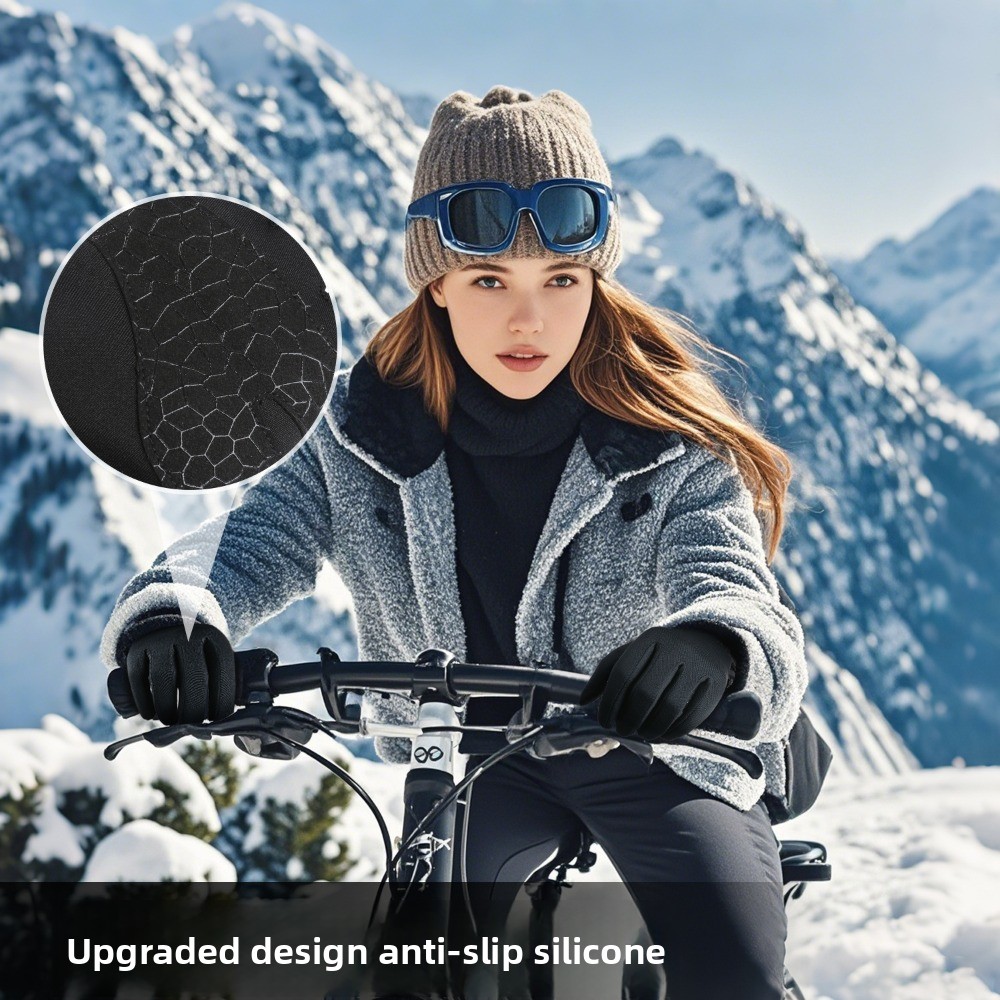 Winter Warm Knit Anti Slip Tou - Knit Glove Touch Screen avaliação e preço