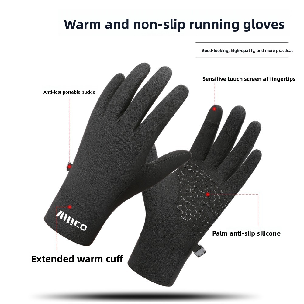 Winter Warm Knit Anti Slip Tou - Knit Glove Touch Screen avaliação e preço