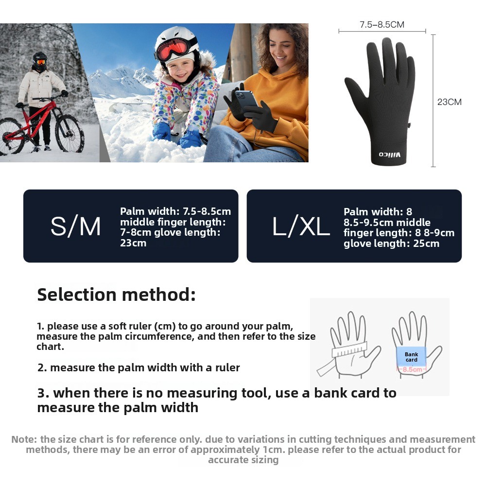 Winter Warm Knit Anti Slip Tou - Knit Glove Touch Screen avaliação e preço