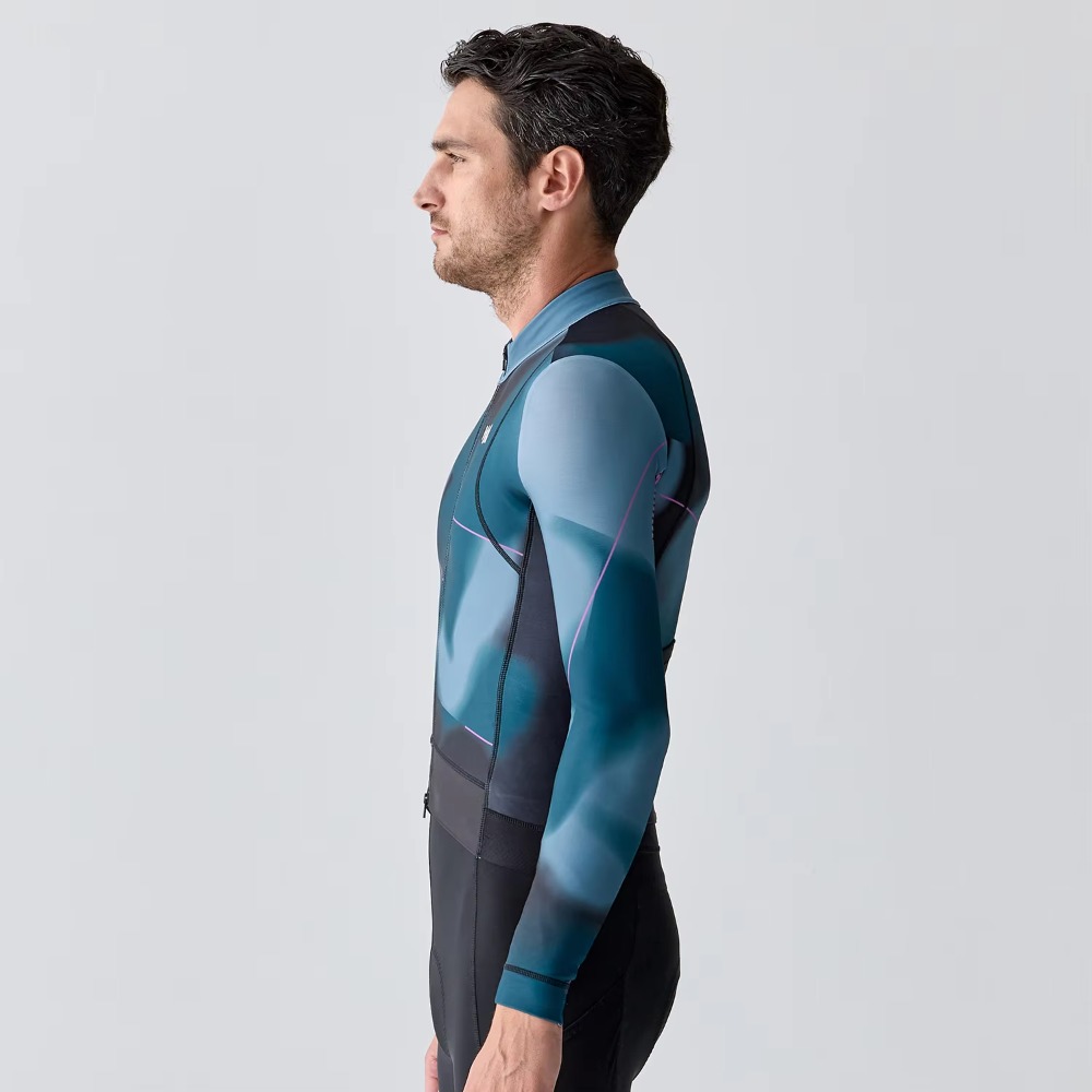 Thermal Cycling Jersey Men Wit - Winter Clothing Manufacturers avaliação e preço