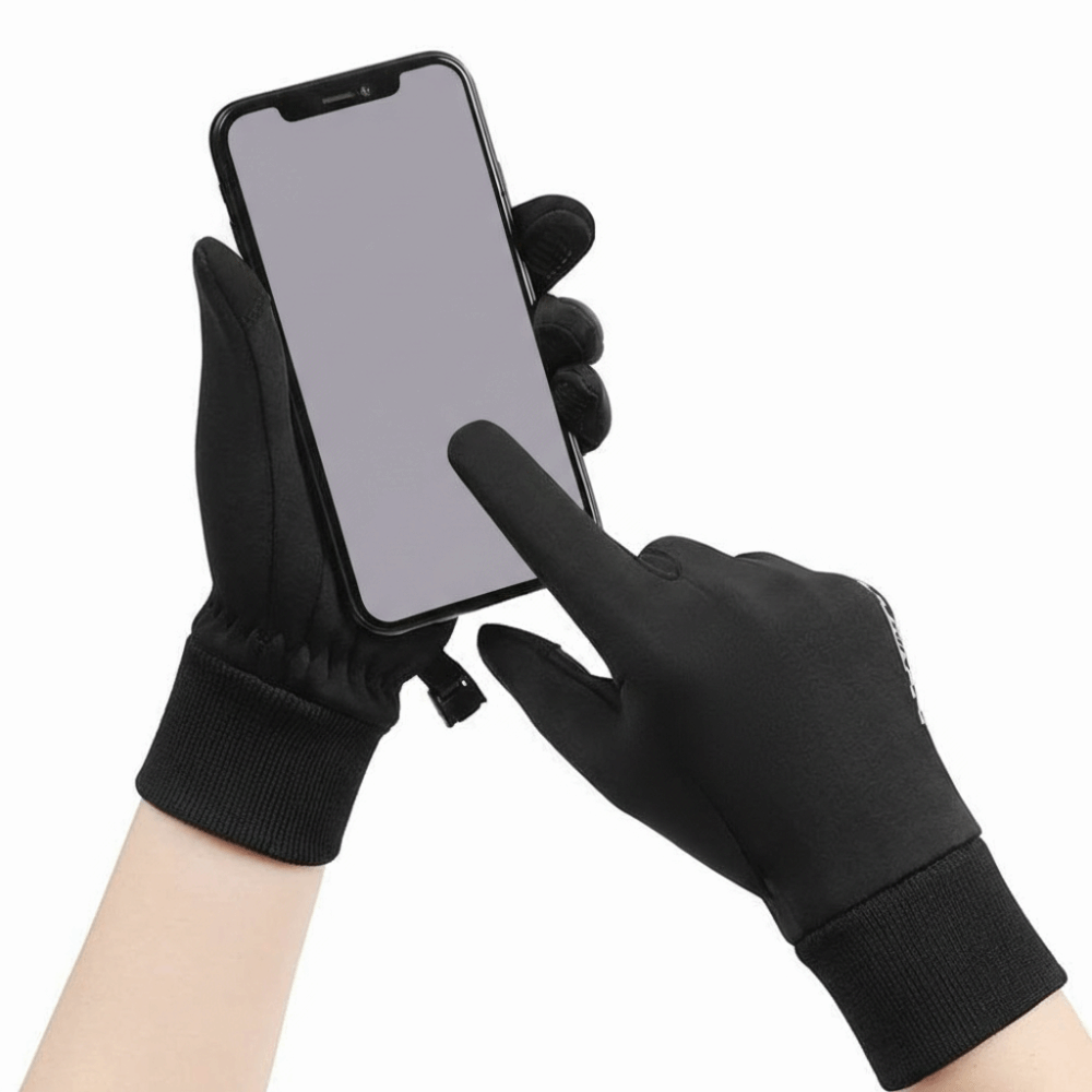 Non-slip Winter Children Bicyc - Knit Glove Touch Screen avaliação e preço