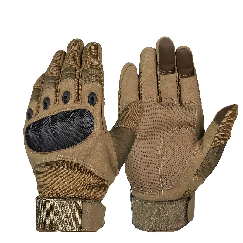 New Men's Full Finger Tactical - Knit Glove Touch Screen avaliação e preço