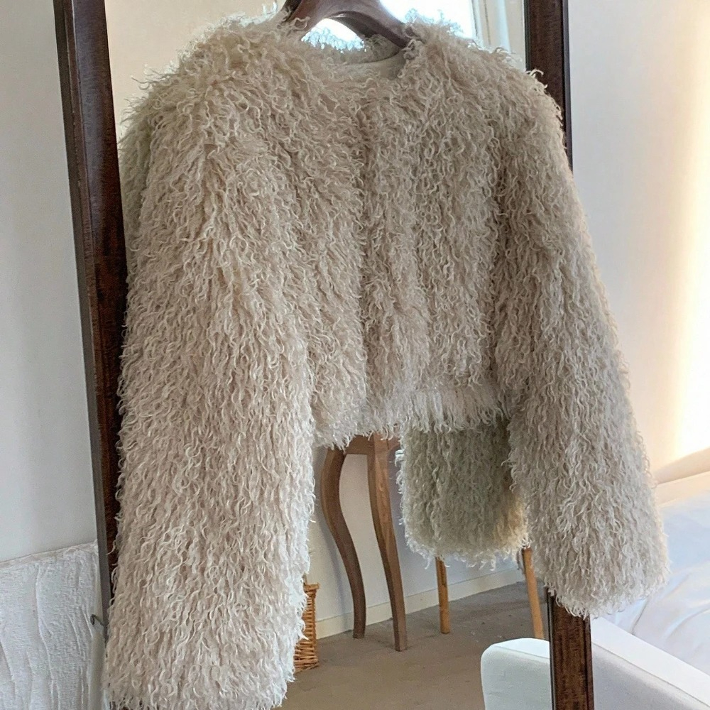 Fur Coat Eco-friendly Faux Fur - Winter Clothing Manufacturers avaliação e preço