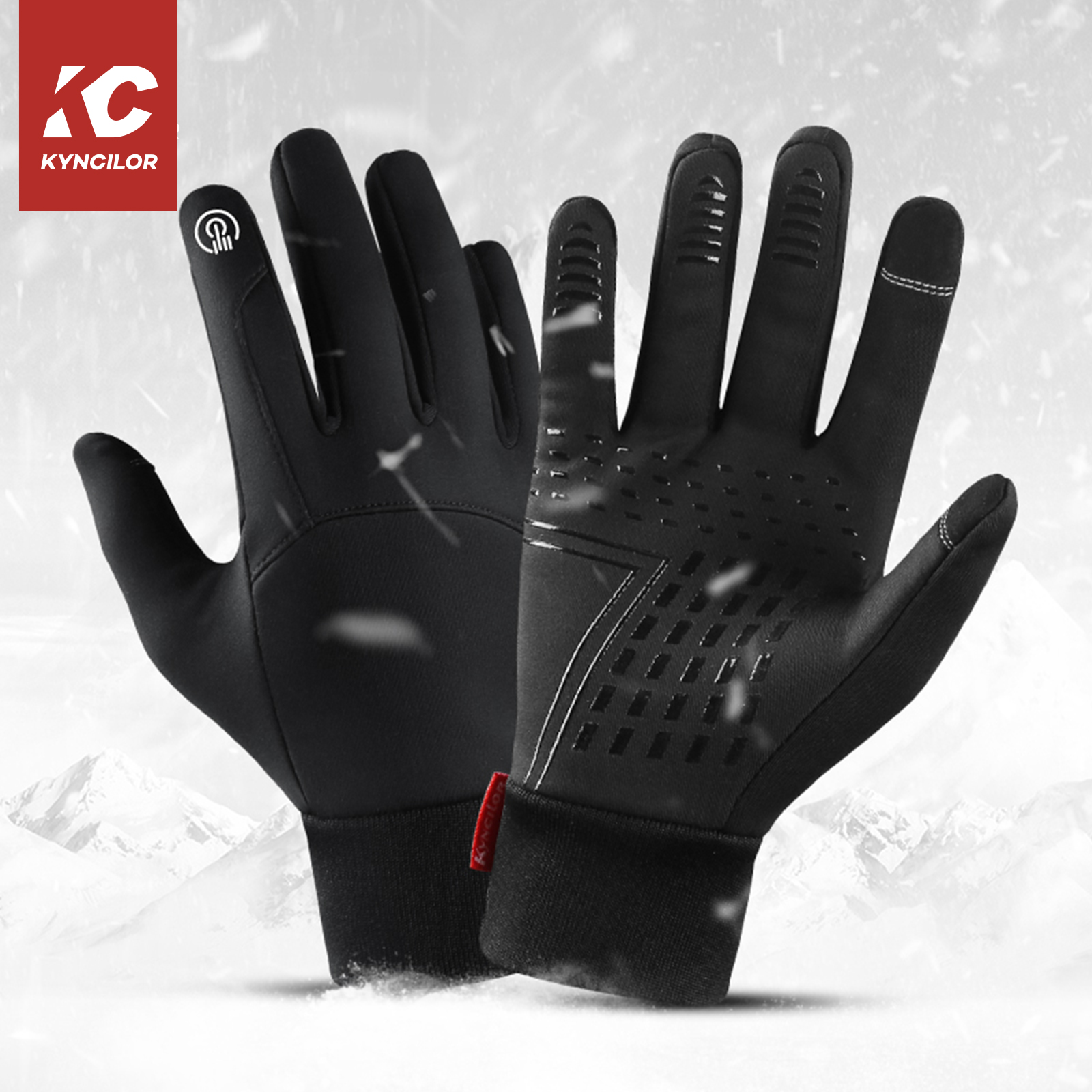 Winter Gloves For Men Waterpro - Knit Glove Touch Screen avaliação e preço