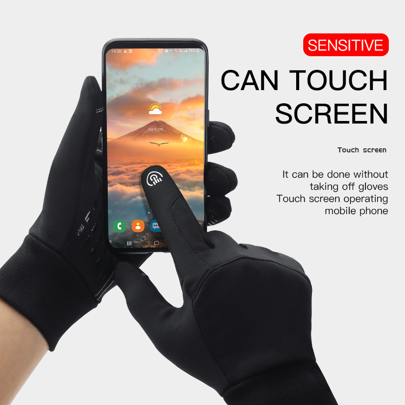Winter Gloves For Men Waterpro - Knit Glove Touch Screen avaliação e preço