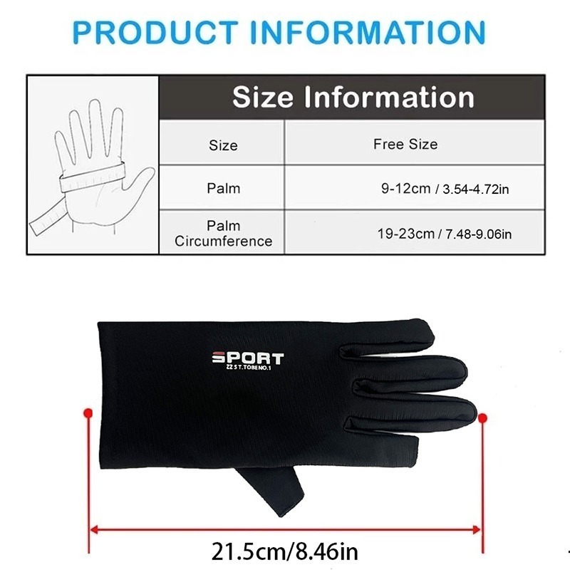 2 Pieces of Thin Breathable Fi - Knit Glove Touch Screen avaliação e preço